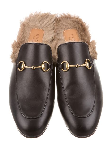 fur mules gucci|gucci fur mules sale.